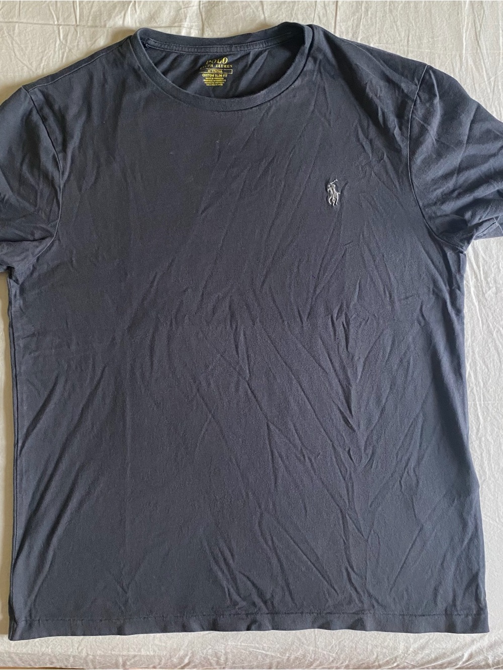 Polo by Ralph Lauren Men’s Crew Neck T‑Shirt Medium — Gray